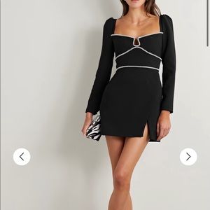 Black dress from Self Portrait